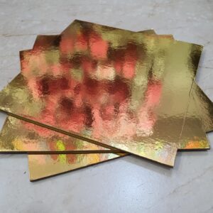 Gold Square Board - 3 mm thick  لوحة مربعة ذهبية