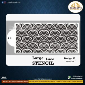 Stencil Design 17  تصميم الاستنسل 17