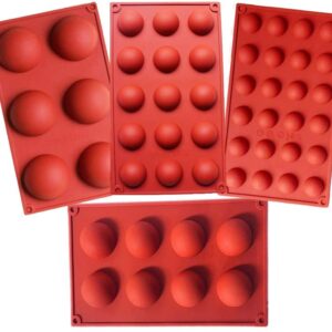 Semi-Circle (Half Sphere) Silicon Mold Sheet  قالب نصف دائري