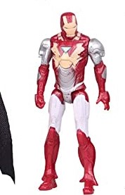 Iron Man Avenger Super Hero 3D Figure Topper 9 cm  غلاف مجسم آيرون مان أفنجرز سوبر هيرو ثلاثي الأبعاد مقاس 9 سم