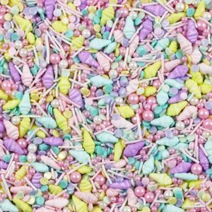 Mixed Sugar Sprinkles 100g (Summer Ice cream)  رشات سكر مشكلة 100 جرام (آيس كريم صيفي)