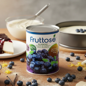 Blueberry Filling & Topping (60% Fruit) 595 Gms By Fruttose
