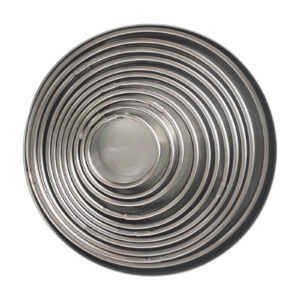 12-Piece Fondant/ Cookie Circle Cutter Set مجموعة قطع دائرة البسكويت