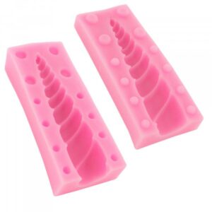 Silicon Mould - Unicorn horn  قالب - قرن وحيد القرن