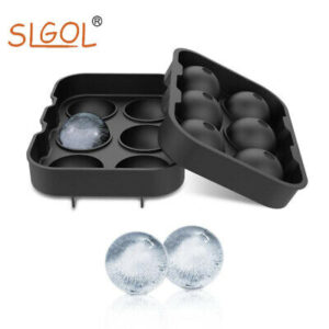 6 Cavity 4.5cm Large Round Ice Ball Mold  قالب كرة الثلج