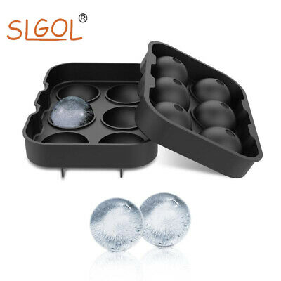 6 Cavity 4.5cm Large Round Ice Ball Mold قالب كرة الثلج