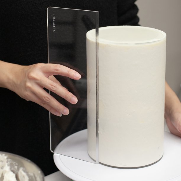 Clear Acrylic Scraper 10" x 4" مكشطة أكريليك شفافة