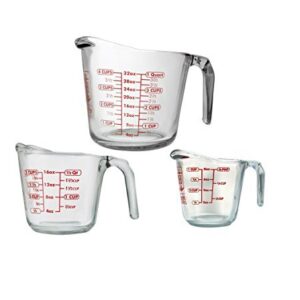 Measuring Jar Cup Fibre Clear 600 ml برطمان قياس كوب فايبر شفاف 600 مل