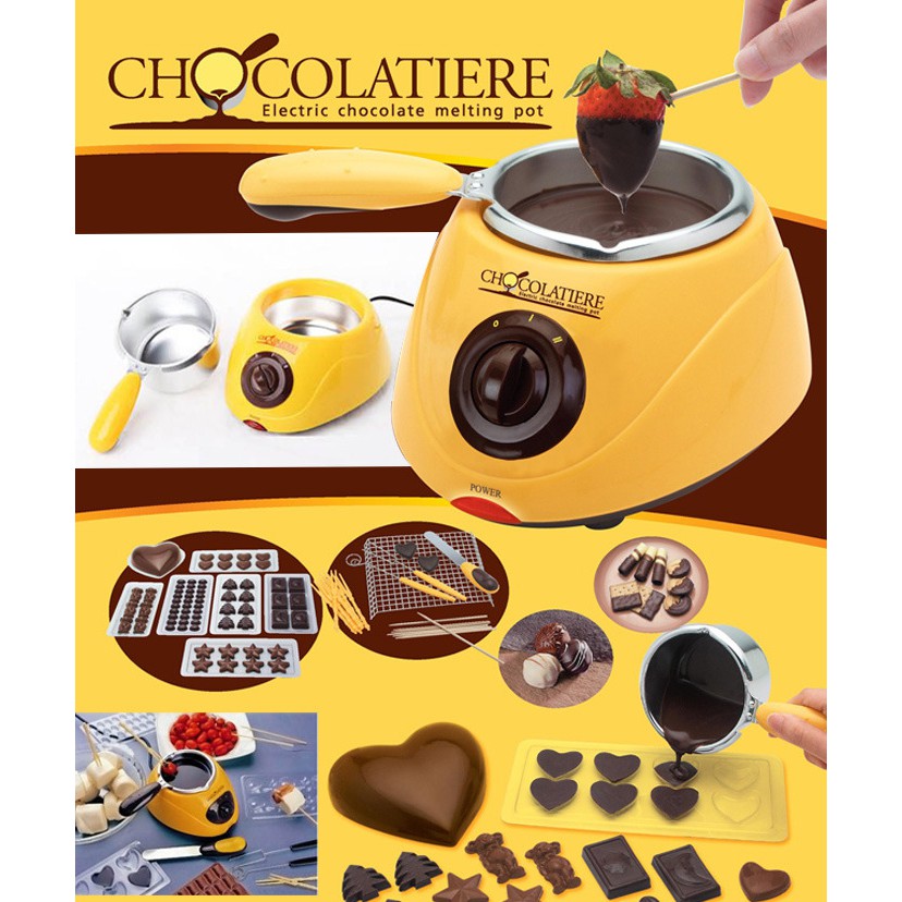 Electric Chocolate Melting Pot وعاء صهر الشوكولاتة الكهربائي