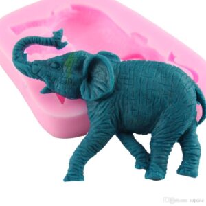 Silicone mold - Elephant  قالب - فيل