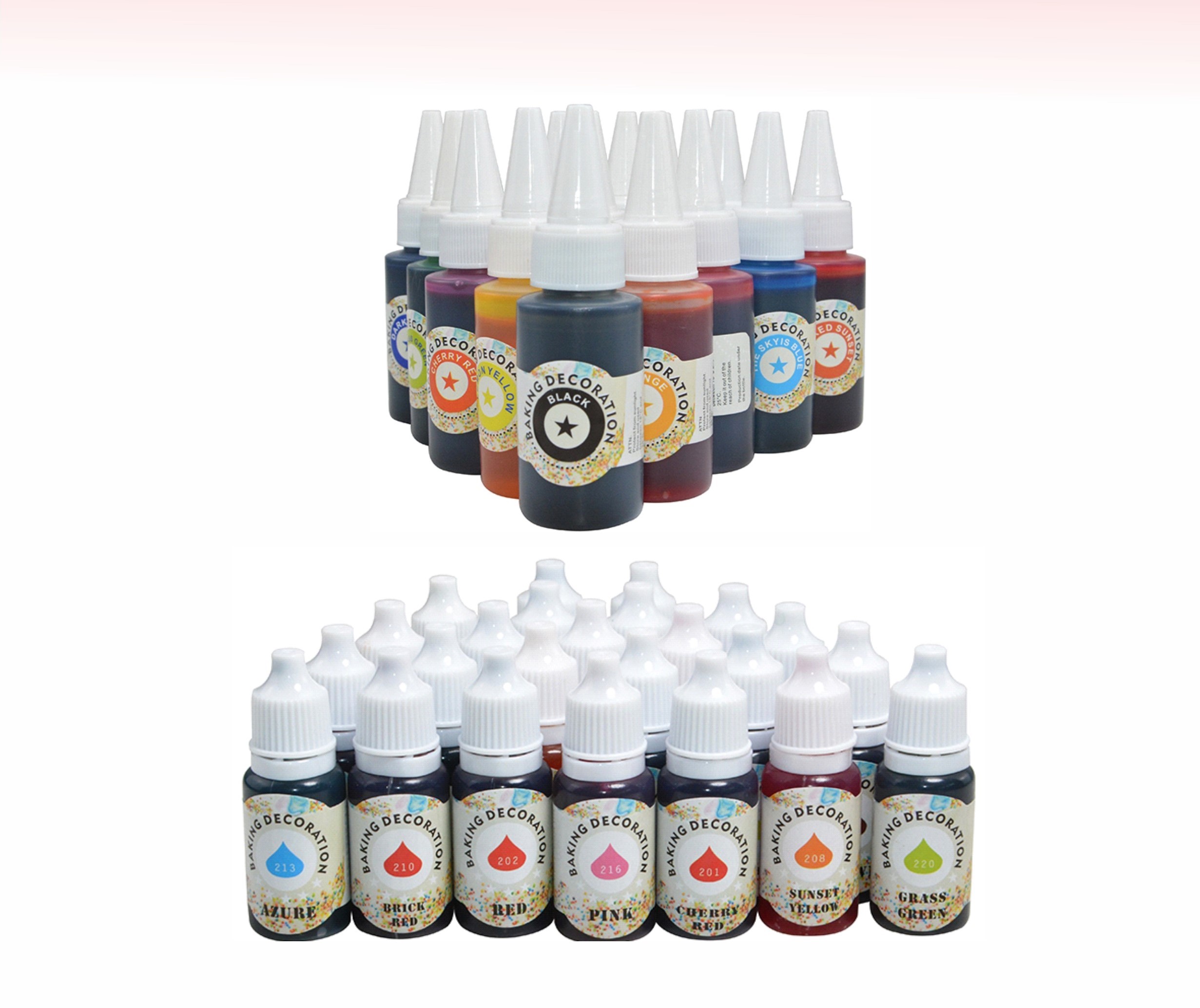 Gel Colours botlle 30gm عبوة جل ألوان 30 جم