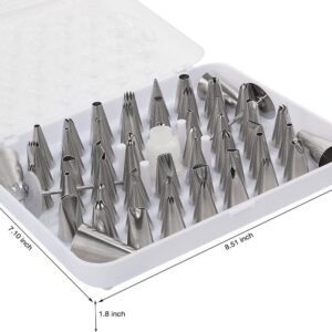 52 Pcs Deluxe Nozzle Tips Set مجموعة رؤوس الفوهة