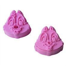 3D Plastic Cookie Biscuit Mold Cutter set- Squirrels مجموعة قطع قوالب البسكويت البلاستيكية ثلاثية الأبعاد - السناجب