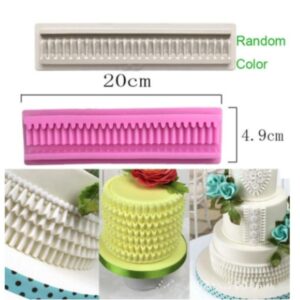 Ruffle Border Silicone Mold  قالب سيليكون بحواف مكشكشة