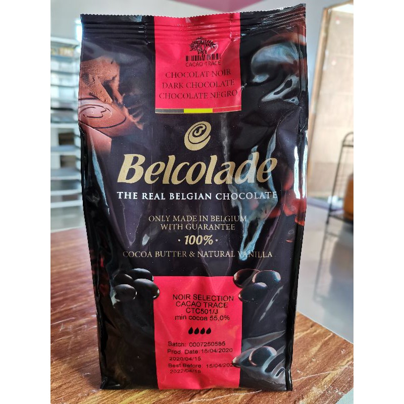Belcolade Dark 55% Coverture Chocolate Coins 5 Kg بيلكولاد شوكولاتة داكنة 55% مغطاة 5 كجم