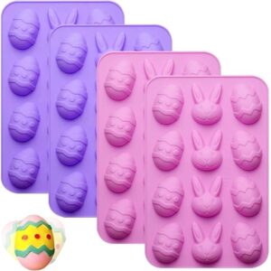 Easter Theme Rabbit Egg Silicon Mold