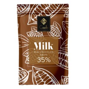 Cavella Milk Couverture Chocolate Coins 35% (5KG)