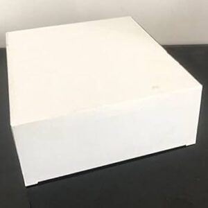 Normal Cake Box White Rectangular (43x33x8 cm)