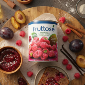 Raspberry Filling & Topping (60% Fruit) 595 Gms By Fruttose