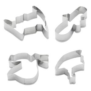 Graduation Cookie Cutters - 4pcs set  قوالب تقطيع بسكويت التخرج