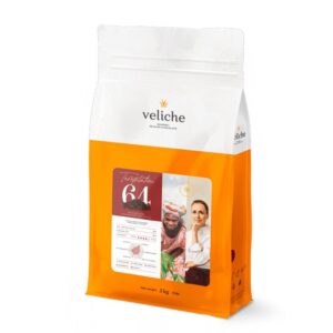 Veliche Gourmet  Temptation Belgian Extra Dark 64% Coverture Chocolate Coins 5 kg