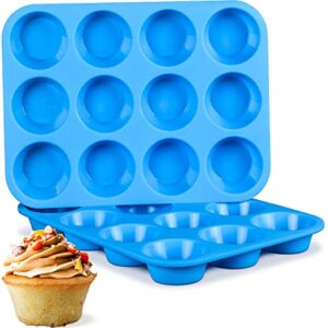 Muffin pan - Silicon Cupcake Baking Pan قالب الكعك - سيليكون