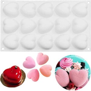 Heart Silicone Molds 15 cavity  قوالب سيليكون قلب 15 تجويف