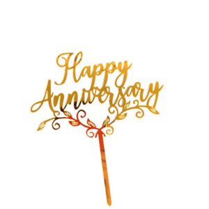 Happy anniversary topper زينة الذكرى السنوية