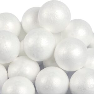 Styrofoam Ball Cake Dummies - 6cm (5pcs set)  دمى الكيك من الستايروفوم - 6 سم (مجموعة 5 قطع)