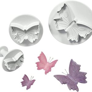 Butterfly Plunger Cutter 3 pc set مجموعة قاطعة الغطاس على شكل فراشة مكونة من 3 قطع