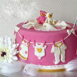 Baby cloths Shower DIY Silicone Mold  ملابس الطفل دش DIY قالب من السيليكون