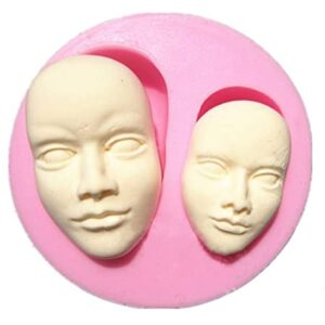 Human Face Silicone Mold  قالب سيليكون للوجه البشري