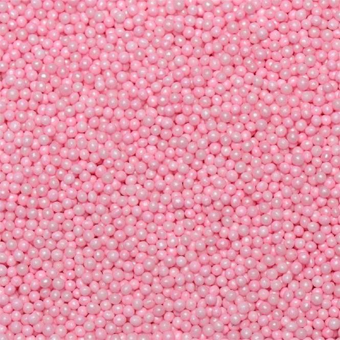 Pink Sugar Sprinkles 2mm - 50g رشات السكر الوردي 2 ملم - 50 جرام