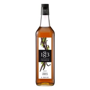 1883 Maison Routin Vanilla Syrup -1L Glass Bottle