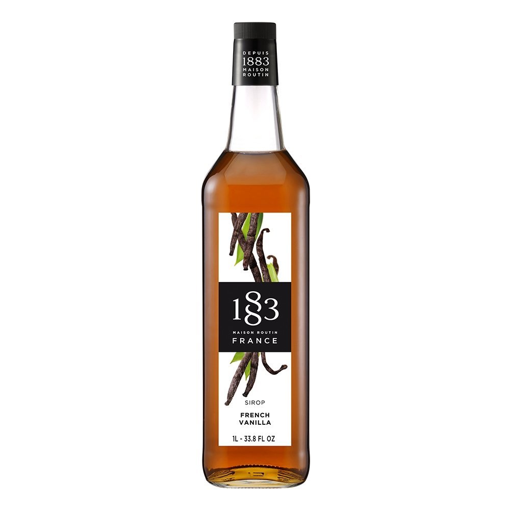 1883 Maison Routin Vanilla Syrup -1L Glass Bottle