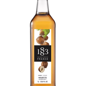 1883 Maison Routin Hazelnut Syrup -1L Glass Bottle