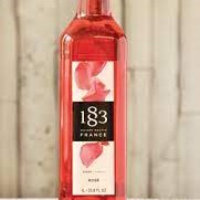 1883 Maison Routin Rose Syrup -1L Glass Bottle