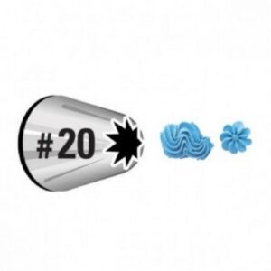 Nozzle / Icing tip - Stainless steel #20  فوهة فولاذية
