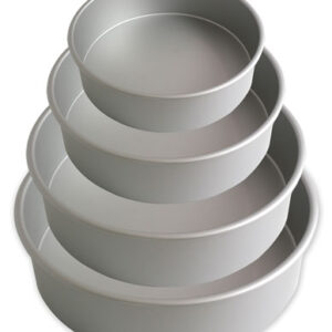 Baking pan  / Tin (Aluminium Fix Bottom Round)  مقلاة دائرية من الألومنيوم