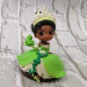 Tiana @ Princess and the Frog 3D Cake Topper 8 cm  توبر كيكة الأميرة والضفدع ثلاثية الأبعاد من تيانا @ 8 سم