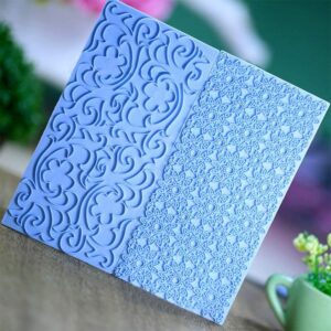 Flowers -Fondant Impression / embosser 2 pcs set  زهور - مجموعة فندان / مزخرفة 2 قطعة