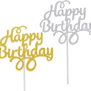 Cake topper - Happy Birthday  زينة عيد الميلاد