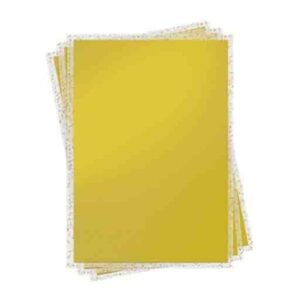 Icinginks FLEXFROST Shimmer Gold Edible Print (A4 8.5" X 11")  طباعة Icinginks FLEXFROST باللون الذهبي اللامع صالحة للأكل (A4 مقاس 8.5 بوصة × 11 بوصة)