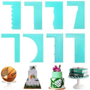 Scraper (Green) Plastic 8 pcs Set  مجموعة مكشطة