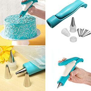 Applicator Piping Pen Bag Nozzle Tips Coupler Set  قضيب الأنابيب القلم حقيبة فوهة نصائح المقرنة مجموعة