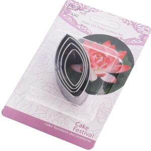 Steel Cutter - water lily petal cutter