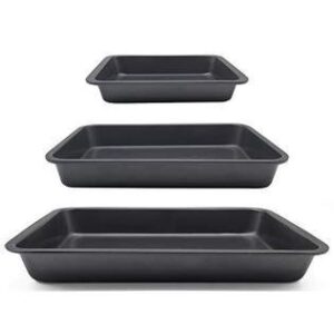Cake baking pan Rectangle - Non stick مقلاة مستطيلة غير لاصقة