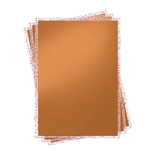Icinginks FLEXFROST Shimmer Bronze Edible Print (A4 - 8.5" X 11") طباعة Icinginks FLEXFROST برونزية لامعة صالحة للأكل (A4 - 8.5 بوصة × 11 بوصة)