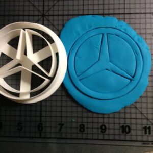 BENZ Logo Cookie Cutter  قطاعة البسكويت بشعار بنز