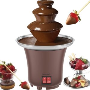 Mini 3 Tiers Chocolate Fountain (1.5-2 Pound)  نافورة شوكولاتة ميني 3 طبقات (1.5-2 رطل)